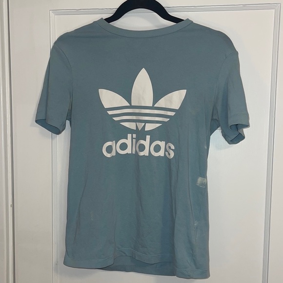 Adidas Tee Shirt teal and super soft!! - Picture 3 of 3
